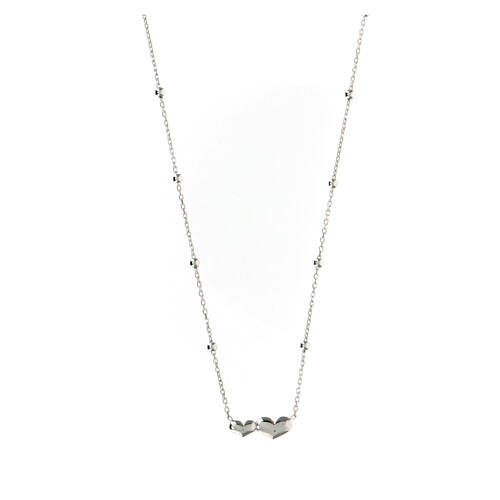 Halskette - Schlüssel mit Strass 925er Silber