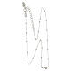 Collana doppio Cuore AMEN argento 925 rodiato s4