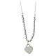 Collana Cuore Sfere AMEN argento 925 argentato s3