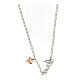 AMEN Love necklace with heart in rosé finish, rhodium-plated 925 silver s4