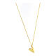 AMEN necklace with gold plated heart, 925 silver s3