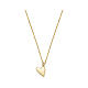 Collana argento 925 Cuore dorato AMEN s1