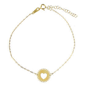 Armband mit Herzmotiv – 9 Kt Gold – AMEN
