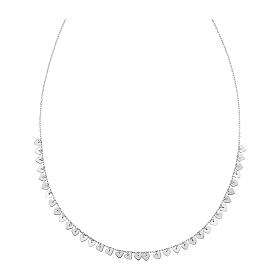 925 silver heart necklace AMEN