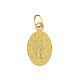 Miraculous medal pendant AMEN 9 Kt gold s2