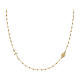 Rosary choker necklace by AMEN, 9K gold s1