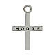 Saint Expedite cross pendant in 925 silver 'Hodie' s4