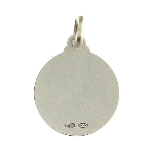 Médaille argent 925 Ste Jeanne d'Arc 14 mm 2