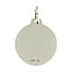 Medalla Santa Juana de Arco plata 925 16 mm s2