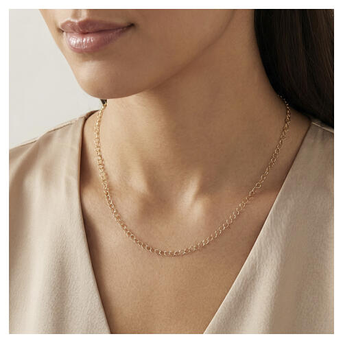 Giotto chain in 750/00 yellow gold, 19.7 in, 3.06 g 2
