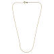 Łańcuszek rolo okrągły, diamentowany - złoto żółte 18 kt, 40 cm, 1,58 g s3