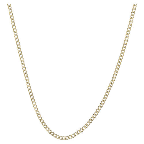Catena grumetta 45 cm oro 750/00 taglio diamante 2,1 gr 1