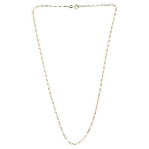 Catena grumetta 45 cm oro 750/00 taglio diamante 2,1 gr 3
