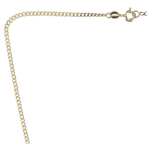 Catena grumetta 45 cm oro 750/00 taglio diamante 2,1 gr 4