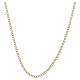 Catena grumetta 45 cm oro 750/00 taglio diamante 2,1 gr s1