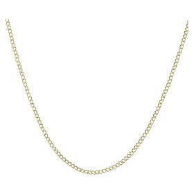 Catena grumetta 50 cm oro 18 carati taglio diamante 1,66 gr