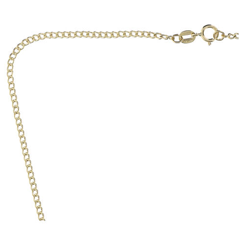 Catena grumetta 50 cm oro 18 carati taglio diamante 1,66 gr 4
