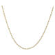 Catena grumetta 50 cm oro 18 carati taglio diamante 1,66 gr s1