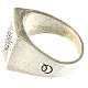 HOLYART Collection Unisex Ring aus Silber 925 mit heiligem Herz s5