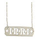 INRI necklace unisex, 925 silver, HOLYART collection s1