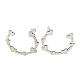 Orecchini pendenti argento 925 cerchio cuori HOLYART s3