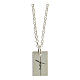 Jesus necklace for men, 925 silver, HOLYART collection s1