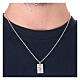 Jesus necklace for men, 925 silver, HOLYART collection s3