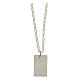 Jesus necklace for men, 925 silver, HOLYART collection s5