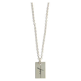 Collier Jesus argent 925 homme Collection HOLYART