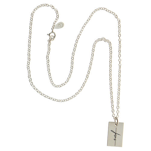 Collier Jesus argent 925 homme Collection HOLYART 5