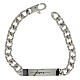 Jesus bracelet 925 silver chain, for men, HOLYART Collection s3