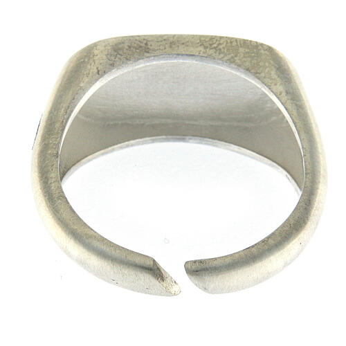 Jesus ring, adjustable, 925 silver, HOLYART man collection 3