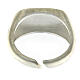 Jesus ring adjustable 925 silver HOLYART man Collection s3
