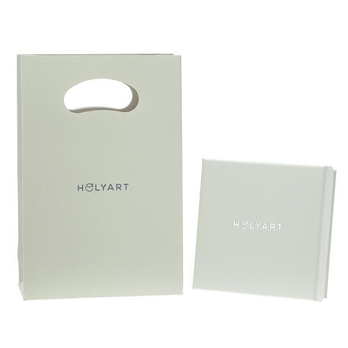 Gemelli argento 925 Alfa Omega rotondi HOLYART Collection 6