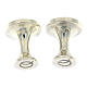 Gemelli argento 925 Alfa Omega rotondi HOLYART Collection s5