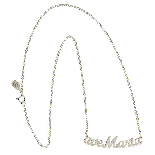 Ave Maria necklace, 925 silver, HOLYART collection 5