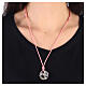 Rope necklace, Hope, 925 silver, HOLYART collection s2