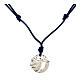 "Think" Halskette aus Silber 925 mit Kordel, HOLYART Collection s1