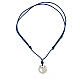 "Think" Halskette aus Silber 925 mit Kordel, HOLYART Collection s3