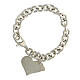 Red heart bracelet 925 silver HOLYART Collection s3