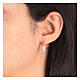 Boucles d'oreilles argent 925 ange Collection HOLYART s2