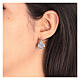 Angel heart pendant earrings 925 silver HOLYART s2