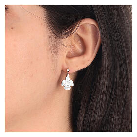 Stud earrings, My Angel, 925 silver, HOLYART collection
