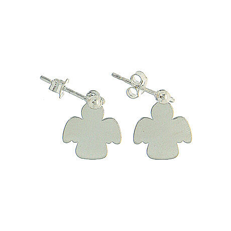 Angel-shaped earrings, 925 silver, HOLYART collection 3