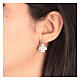 Angel-shaped earrings, 925 silver, HOLYART collection s2