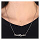 Collana Ave Maria argento 925 strass HOLYART Collection s2
