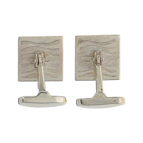 925 sterling silver square cufflinks wheat HOLYART Collection 5