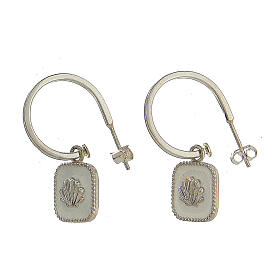 925 silver shell earrings white HOLYART Collection