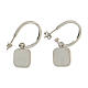 925 silver shell earrings white HOLYART Collection s5