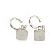Lilac shell earrings 925 silver HOLYART Collection s5